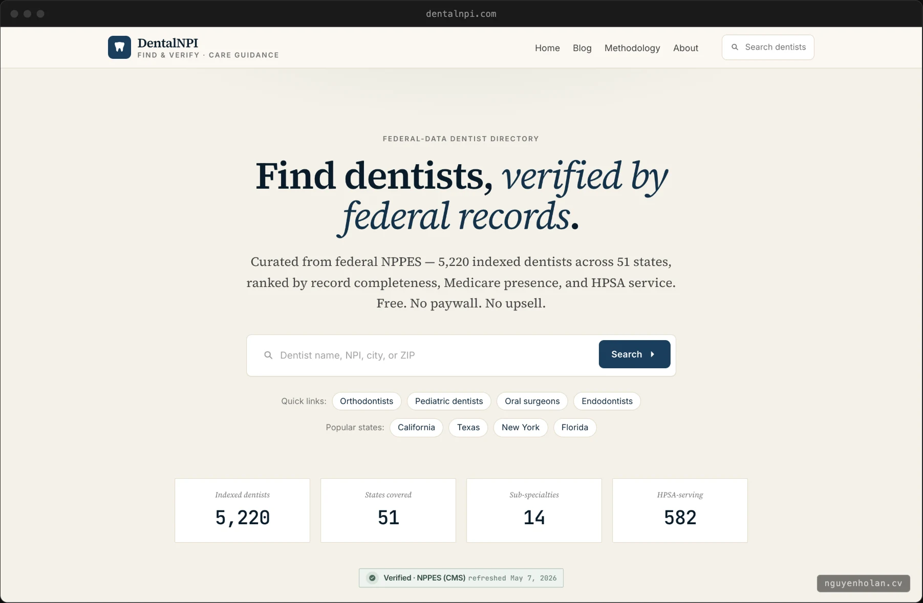 DentalNPI
